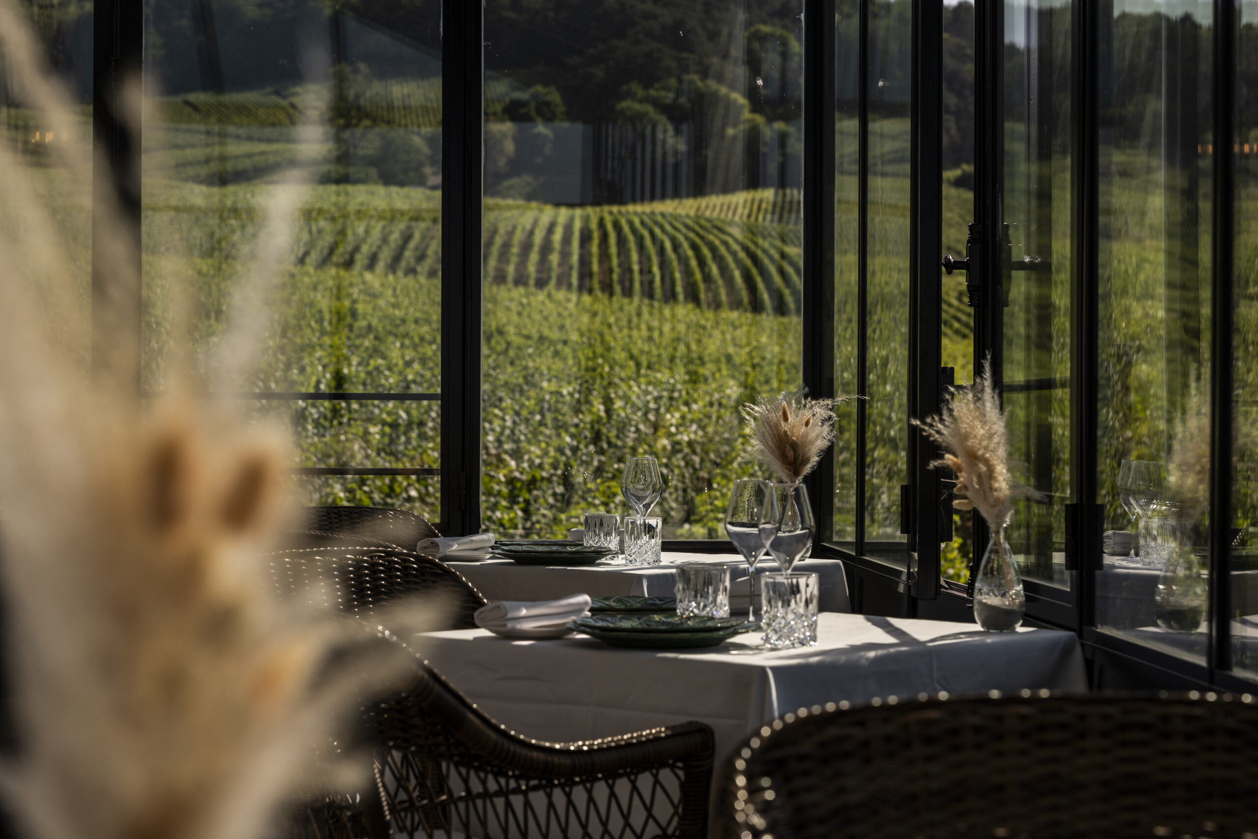 Chateau de Sacy glassroom